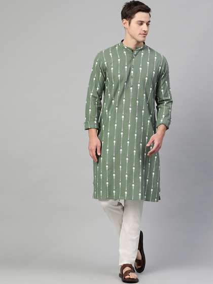See Designs Printed Cotton Straight Kurta