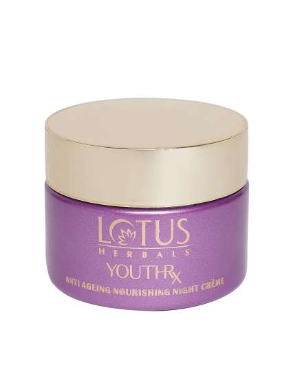 Lotus Herbals Sustainable Women YouthRX Gineplex Anti-Ageing Nourishing Night Creme 50g