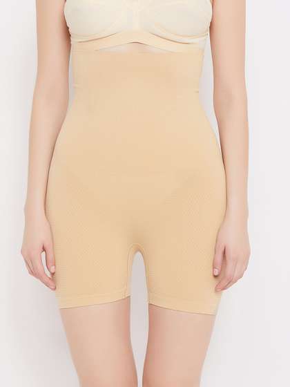 SECRETS BY
                          ZEROKAATA Seamless Tummy & Thigh Cottton
                          Body Shapewear For Women