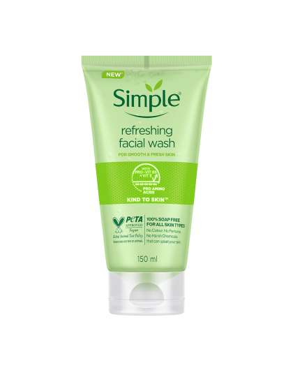 Simple Kind To Skin Refreshing Facial Wash 150 ml