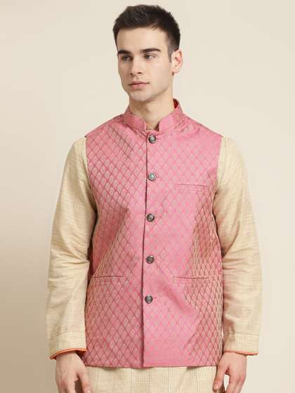 SOJANYA Jacquard Nehru Jacket