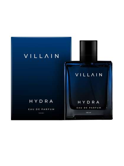 VILLAIN Men Hydra
                    Perfume EDP with Aquatic & Citrus for Fresh Feel
                    - 100 ml