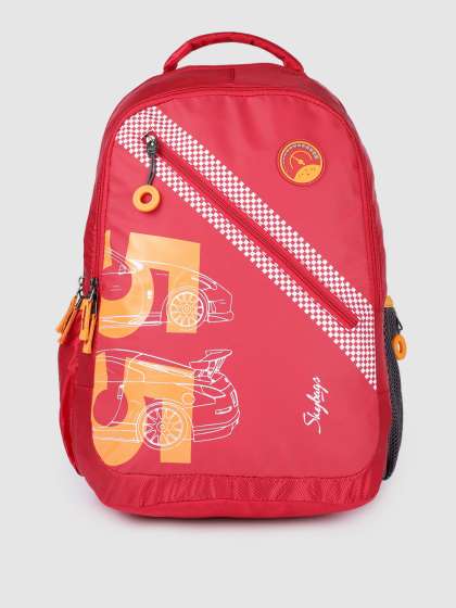 Skybags Kids Red RIDDLE 3 SCHOOL Backpack