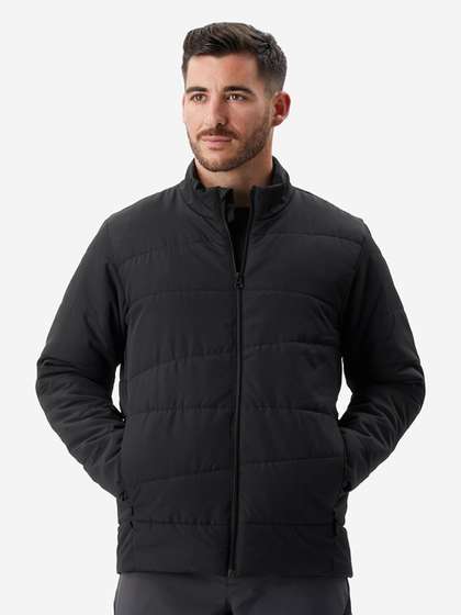 Decathlon Forclaz -
                      Men Black MT50 Quick Dry Trekking Puffer Jackets