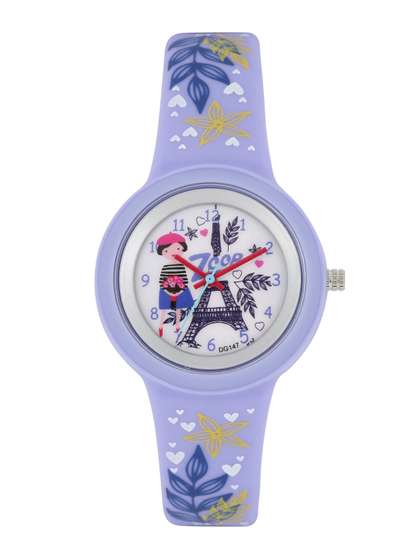 Zoop Travel Quartz
                      Analog With White Dial Watch For Kids -
                      Nt26006pp02w