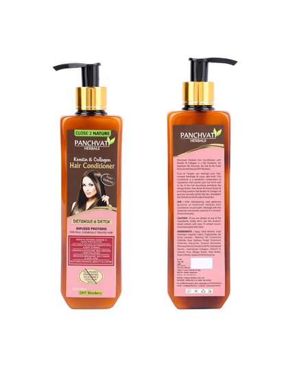 Panchvati Herbals Unisex Keratin and Collagen Hair Conditioner 300 ml