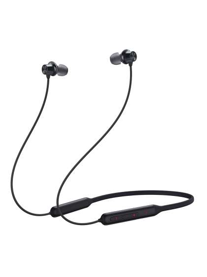 OnePlus Bullets Wireless Z Bass Edition Earphones (Bold Black)