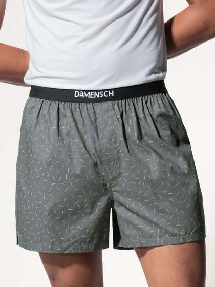 DAMENSCH Men
                          Breeze Printed Ultra-Light Cotton Regular Fit
                          Inner Boxer DAM-PRIN-SBX-ABG