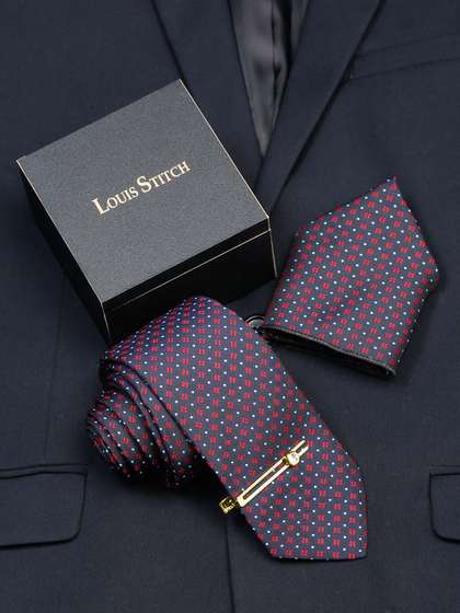 LOUIS STITCH Men Necktie
                    Accessory Gift Set