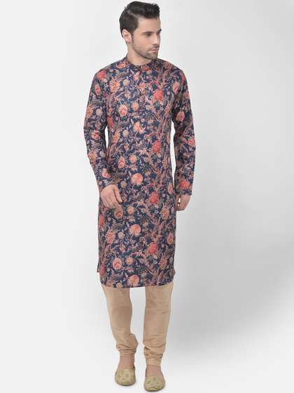 TABARD Men Floral Printed Kurta