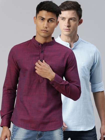 Kryptic Men Pack of 2 Kurta