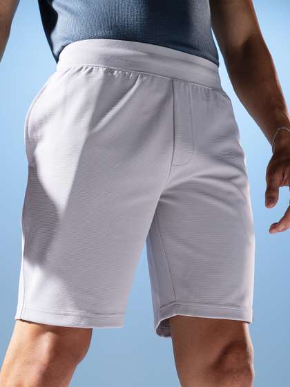 DaMENSCH Men
                          Premium Regular Fit Ottoman Textured Shorts