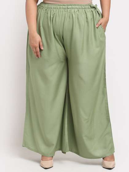 TAG 7 PLUS Women Plus Size Palazzos