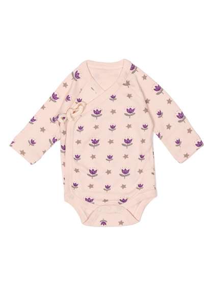 Nino Bambino Infants
                    Pink Printed Organic Cotton Bodysuit