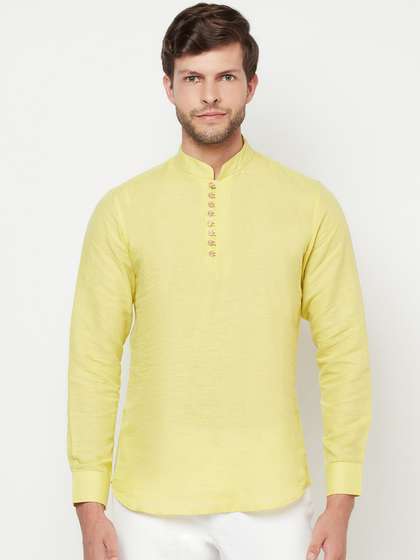 Purple State Men Kurta
