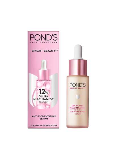 Ponds Bright Beauty Anti-Pigmentation Serum with 12% Gluta-Niacinamide Complex - 28ml
