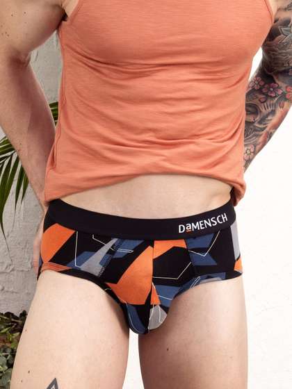 DaMENSCH DEO-SOFT
                          Printed Premium Egyptian Cotton-Modal Blend
                          Briefs