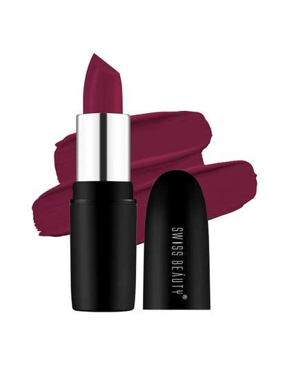 SWISS BEAUTY Pure
                        Matte Lipstick 3.8 gm - Red Wine 224