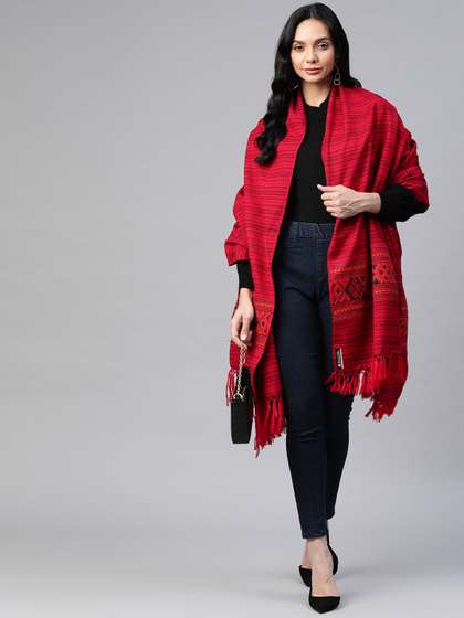 WEAVERS VILLA Women Woven Design Shawl