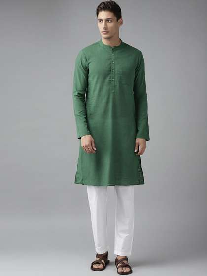 See Designs Men
                        Green Republic Day Republic Day Kurta