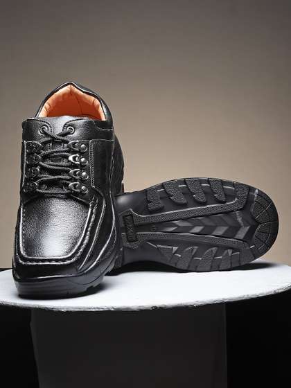 Action Men Black Derbys Action Men Black Derbys