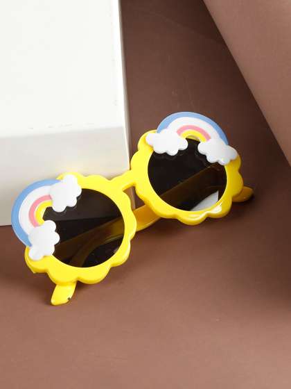 PASSION PETALS Kids
                    Black Lens & Yellow Round Sunglasses
                    11-6yellowsunglasses