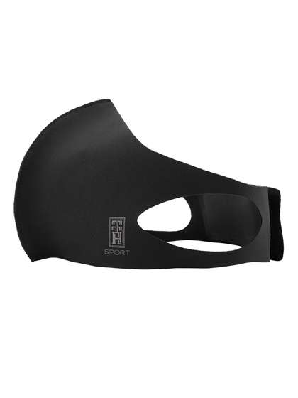 The Tie Hub Kids Navy
                      Blue 1 Ply Neo Sports Mask with Band Extra Small