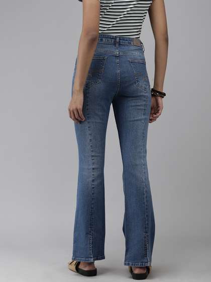 Roadster Women Blue
                        Bootcut High-Rise Light Fade Stretchable Jeans