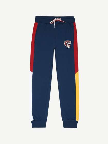 Alan Jones Boys Navy
                    Blue Solid Joggers