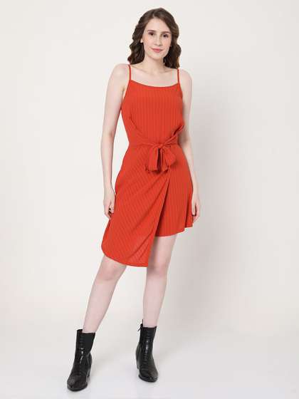 Vero Moda Women
                          Red Striped Jumpsuit