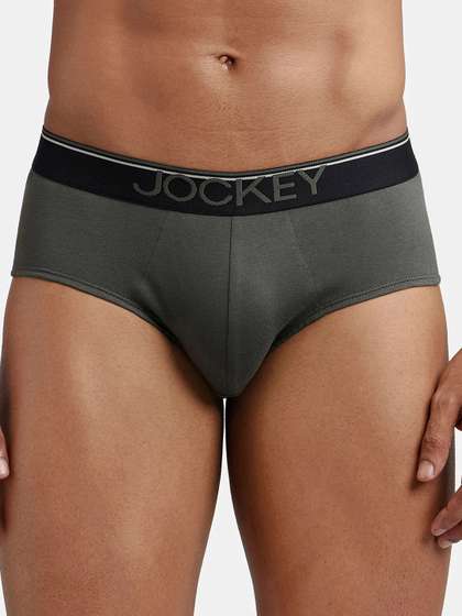 Jockey Combed Cotton
                        Brief with Ultrasoft Waistband-8037