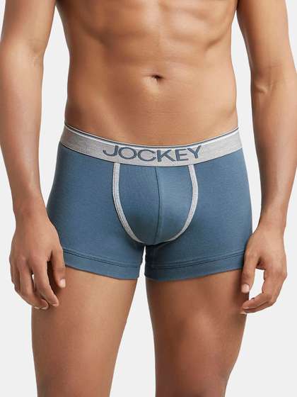 Jockey Combed Cotton
                        Rib Trunk with Ultrasoft Waistband-8015
