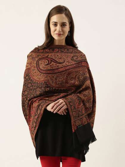 Pashmoda Woven Design Jamawar Shawl