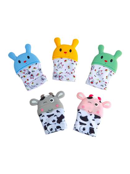 Baby Moo Winking Cow
                      Pink Teething Mitten