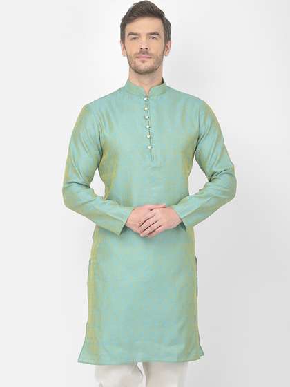 SG LEMAN Men Woven Design Kurta
