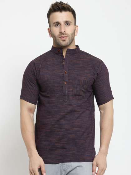 Enchanted Drapes Men Pure Cotton Kurta