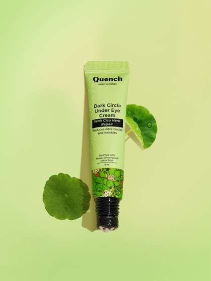 Quench Dark Circle Under
                    Massage Roller to Reduce Puffiness & Fine Lines
                    Eye Cream - 15ml