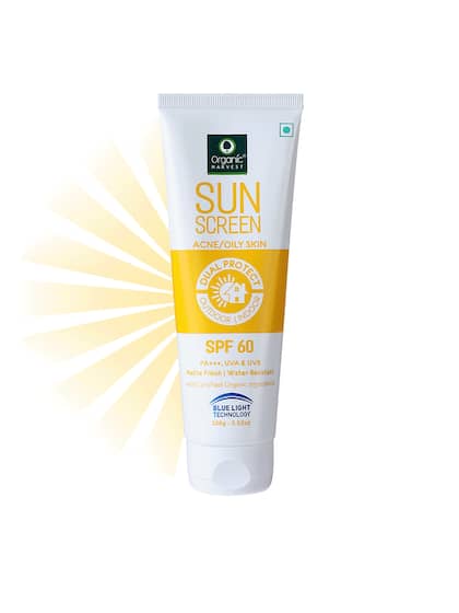 Organic Harvest White Water Resistant Sunscreen with SPF 60