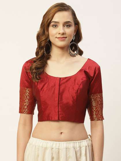 Studio Shringaar Woven Design Saree Blouse