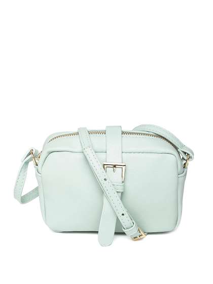 Handbags For Women Leather Designer Dressberry Mint Green Sling Bag
