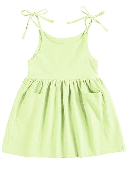 THE BABY ATELIER Girls
                    Green Nightdress