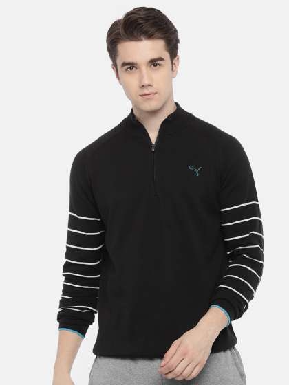 puma sweaters myntra