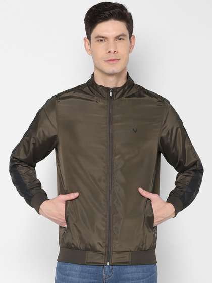 Allen Solly Men
                        Brown Bomber Jacket