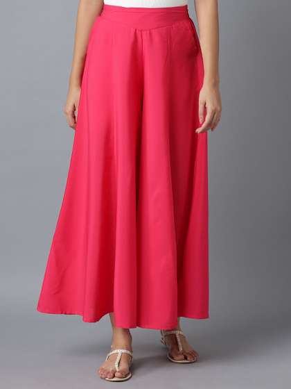 elleven Women Flared Palazzos