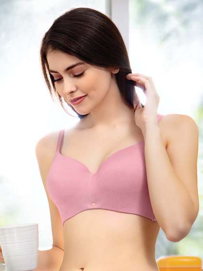 Soie Full Coverage
                          Padded Non-Wired Ultra Soft Seamless Bra