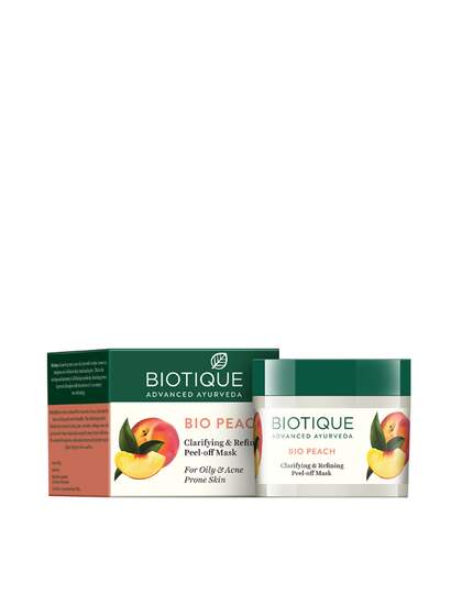 Biotique Bio Peach Clarifying & Refining Peel-Off Mask 50 gm