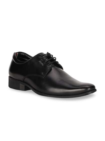 Bata Men Black Solid
                      Formal Derbys