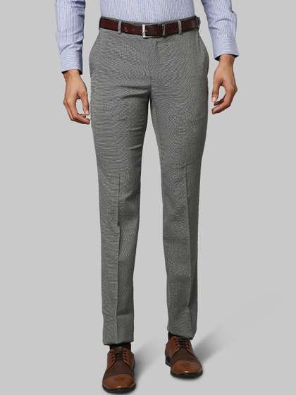 Raymond Men Grey
                        Slim Fit Formal Trousers