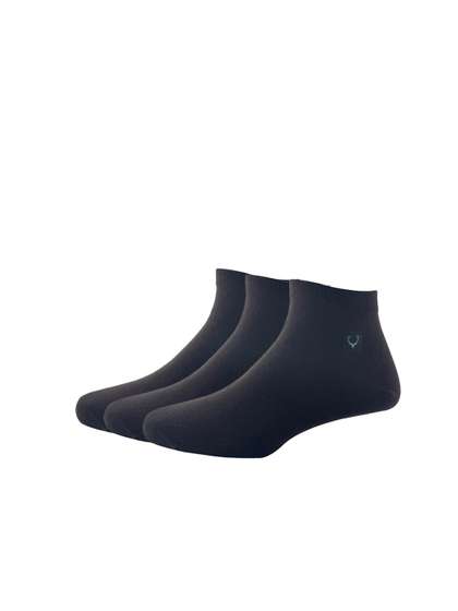 Allen Solly Men Pack Of
                    3 Solid Ankle-Length Socks