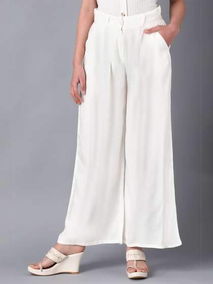 W Women Flared Palazzos